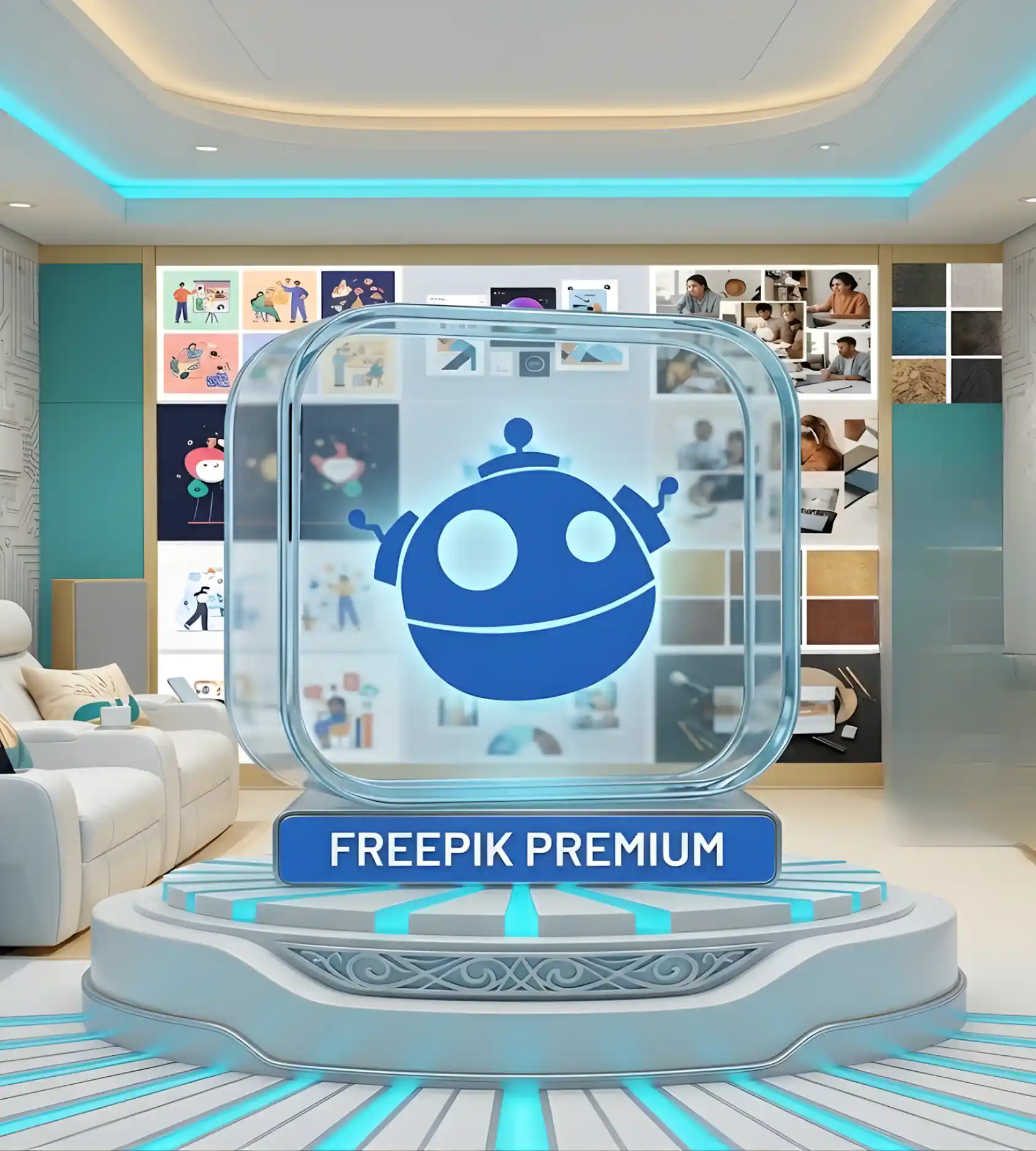 Freepik Premium 1 Month – 18,000 AI Credits | SubsBhai