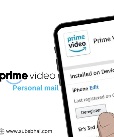 PrimeVideo 6 Month’s [ Personal Mail Full Access ]