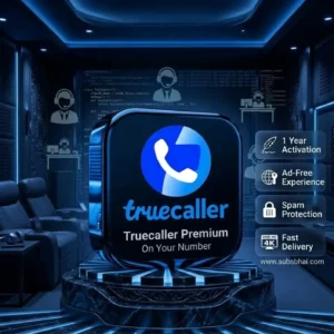Truecaller Premium Bangladesh 1 year activation service by SubsBhai with spam protection and ad-free caller ID features
