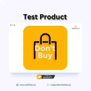 test Product  [ Not For Purchase ]