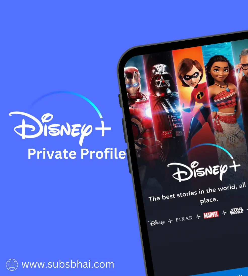 Disney Plus subscription in Bangladesh private profile packages Full HD 4K 1 device VPN USA server
