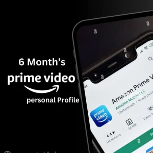 PrimeVideo 6 Months Private Profile [ 3 Device ]