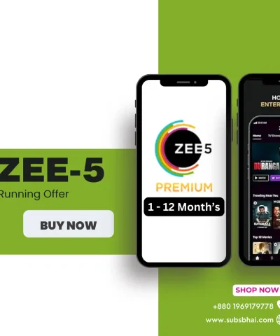 Zee5 Premium 1 Screen [ Indian Region ]