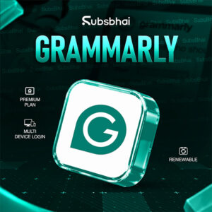 Buy Grammarly Premium subscription account with advanced AI writing and grammar checker