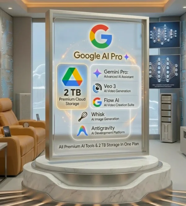 Google AI Pro Subscription & Storage