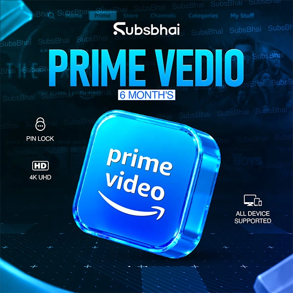 PrimeVideo 6 Months Private Profile [ 3 Device ]