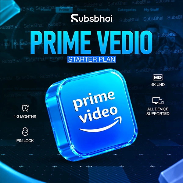 Prime Video 4K UHD Value Pack – 1–3 Months