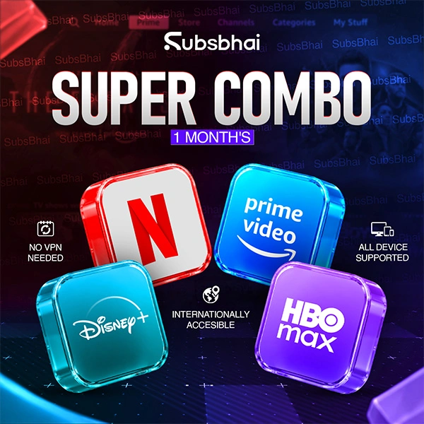 4-in-1 Premium Streaming Bundle